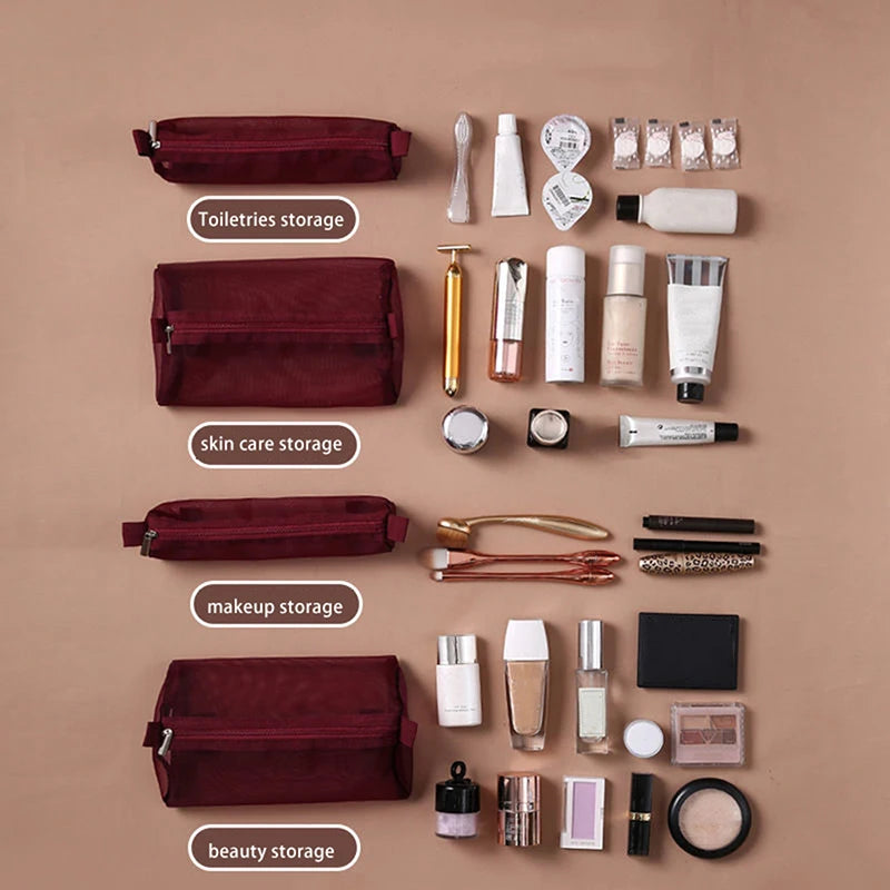 Glowly Room™ 4 In 1 Detachable Makeup Bag